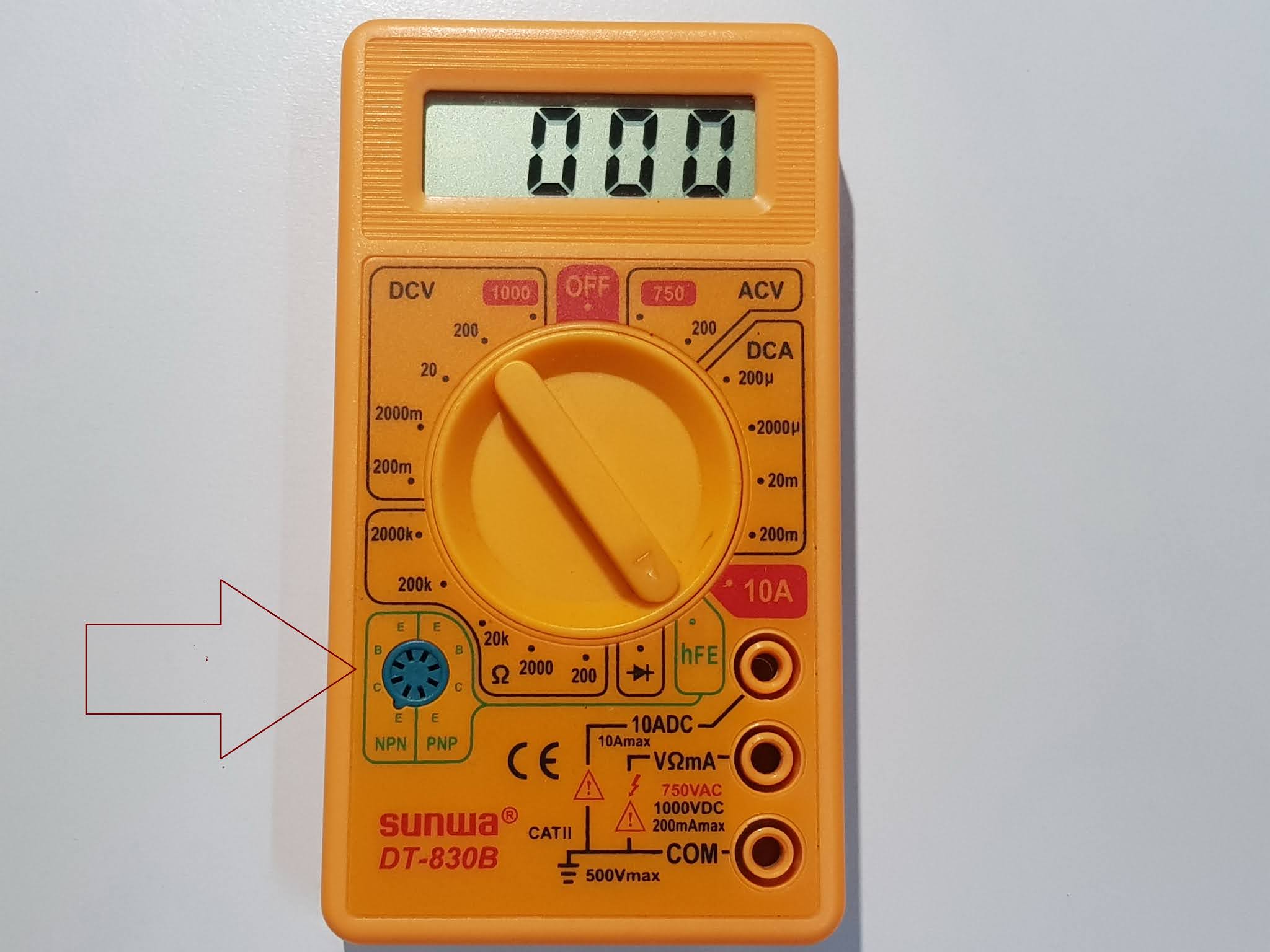 30 Multimeter use how test electronic with a multimeter : How to test a transistor good or bad condition with hFE test