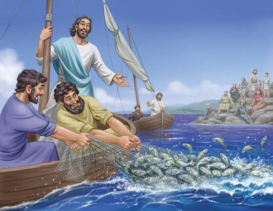Bible Helps: Children's Sermon on Luke 5:1-11 – The Miraculous Catch of Fish