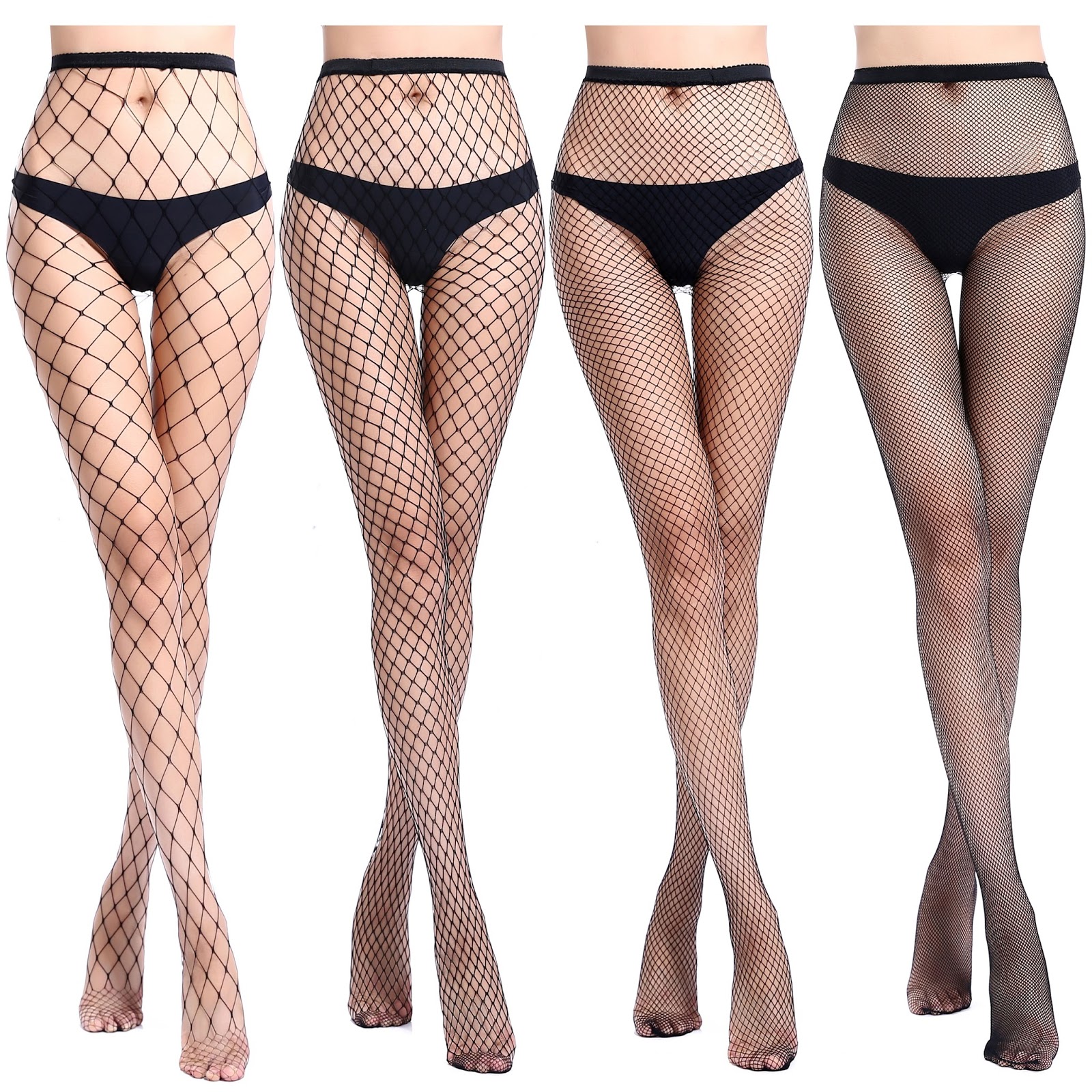 what are the difference between and fence net stocking pantyhose