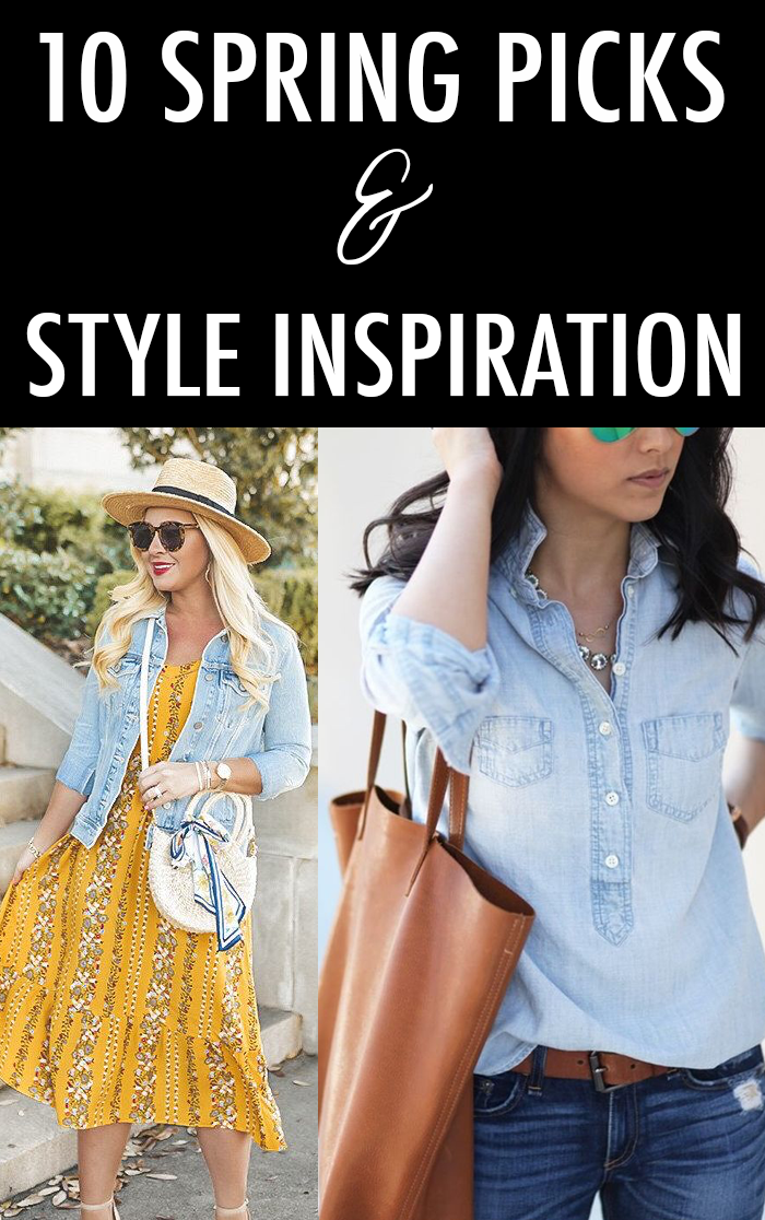 Daily Style Finds: Spring Picks + Style Inspiration