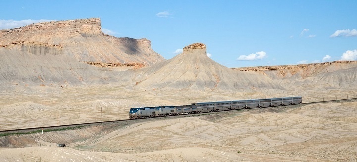 He traveled 3,400 miles using only Amtrak trains. - This Guy Saw The US For Under $500, His Photos Will Make You Rethink Your Vacation Plans.