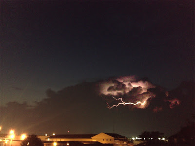 lightning photo on iphone
