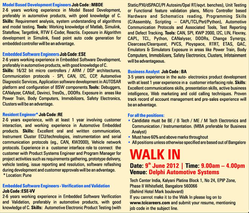 True Gift Delphi Walkin interview in Bangalore on June 9th 2012 for