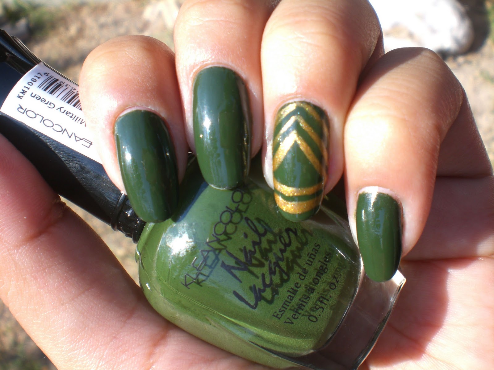 Army Green Nail Polish - wide 3