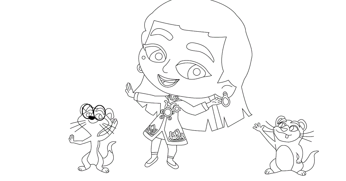 Disney Mira Coloring Pages