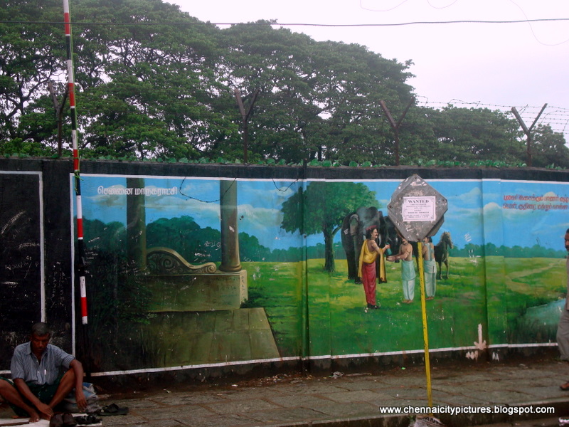 Chennai City Pictures Chennai Wall Paintings