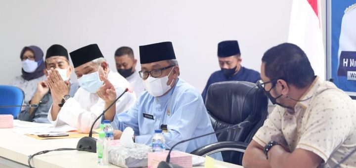 Jefridin Menerima Kunjungan Komisi I DPRD Kabupaten Indragiri Hilir