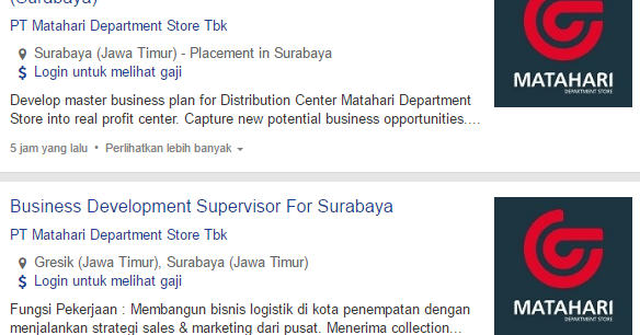 Lowongan Kerja Pt Matahari Department Store Tbk Terbaru 2020 Kerjasurabaya Com Info Lowongan Kerja Di Surabaya Terbaru 2020