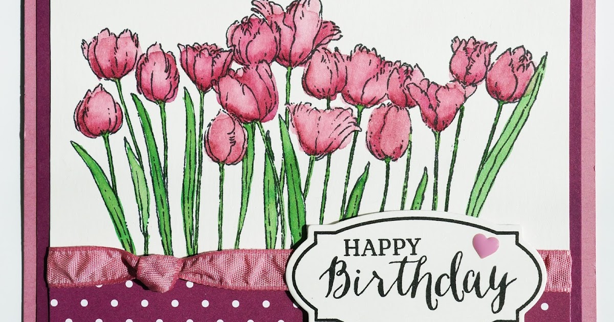 Heart&rsquo;s Delight Cards: Birthday Tulips