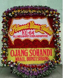 Bunga Papan Selamat Ulang Tahun Kabupaten Bandung