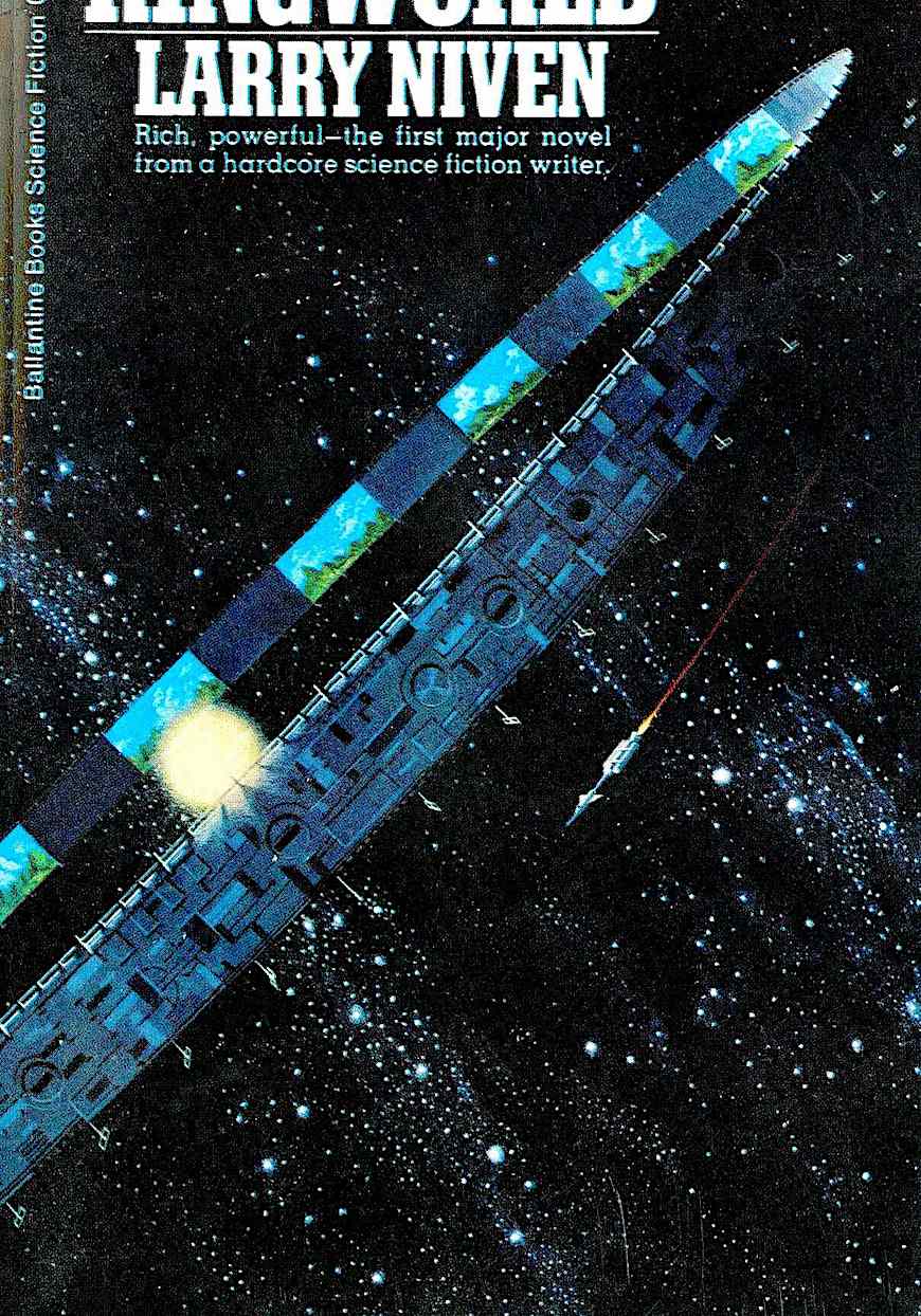Dean Ellis 1970 a 1970 Dean Ellis book cover illustration for Larry Niven's Ringworld