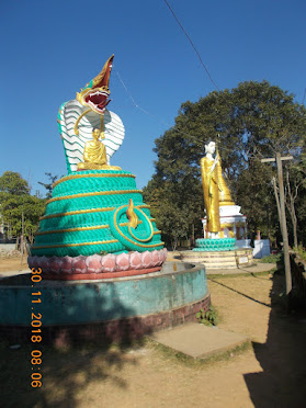 Pungi Chow Monastery in Tamu Town of Myanmar.