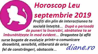 Horoscop septembrie 2019 Leu 