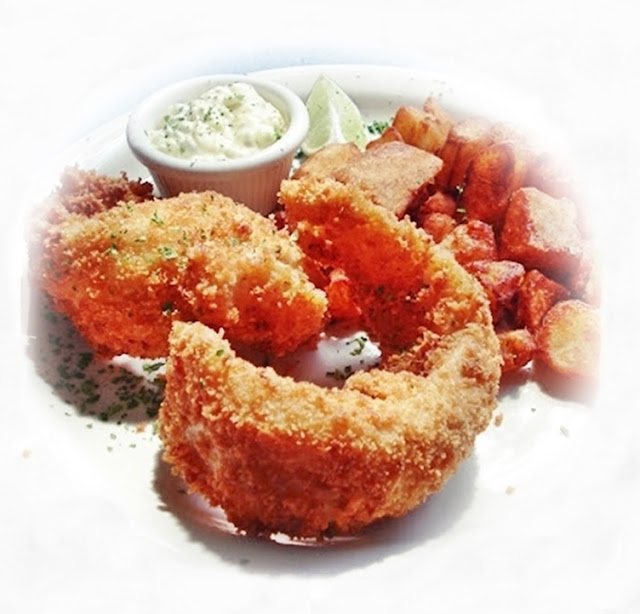panko crusted seafood fish