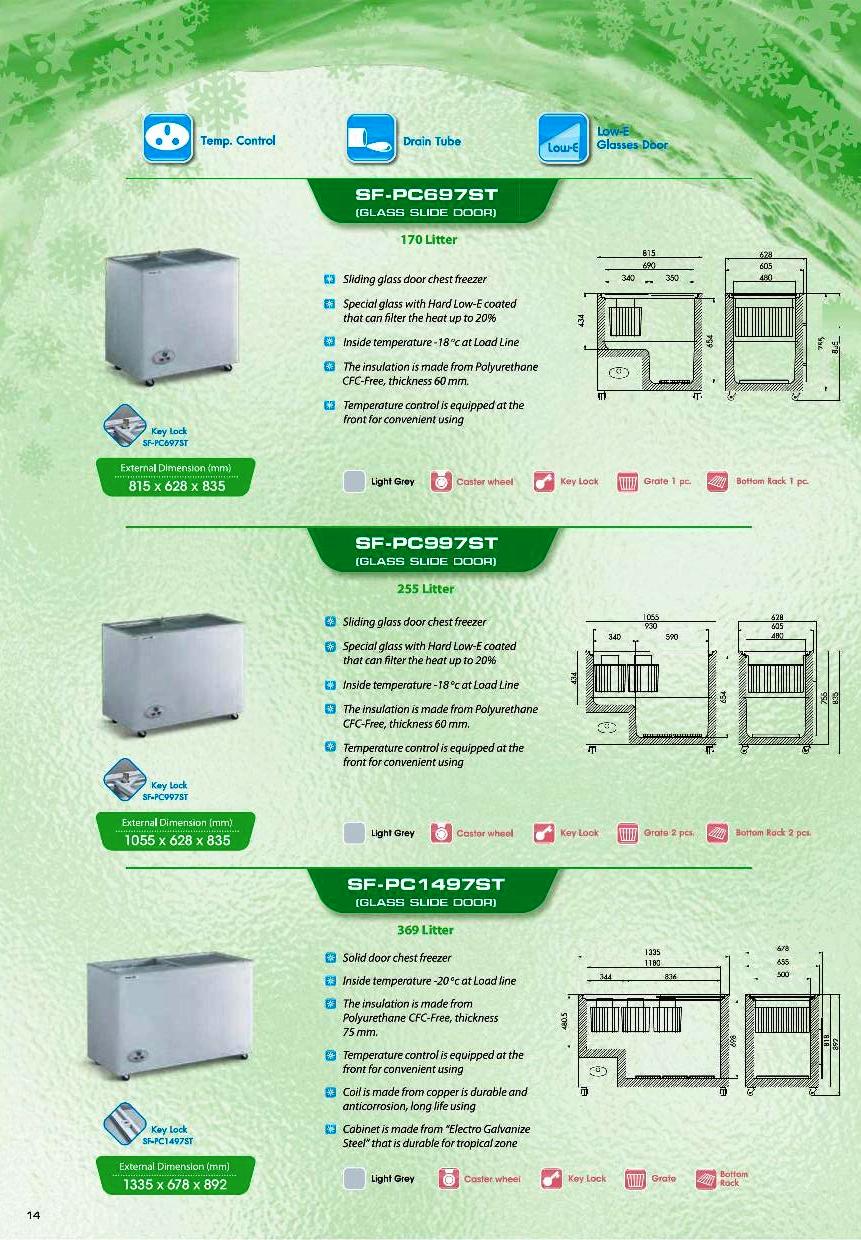 PANASONIC CHEST FREEZER
