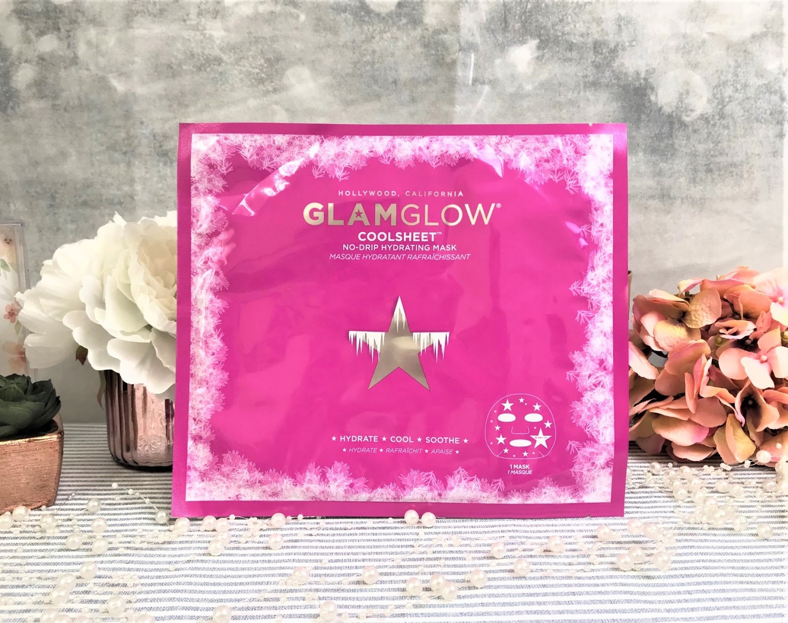 GLAMGLOW COOLSHEET No-Drip Hydrating Mask Review | Kathryn's Loves
