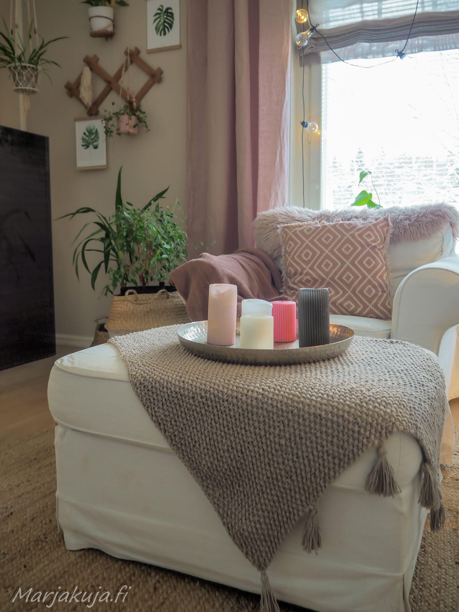 DIY rahille boheemi neulepeitto - SISUSTUS & LIFESTYLE -blogi | www ...