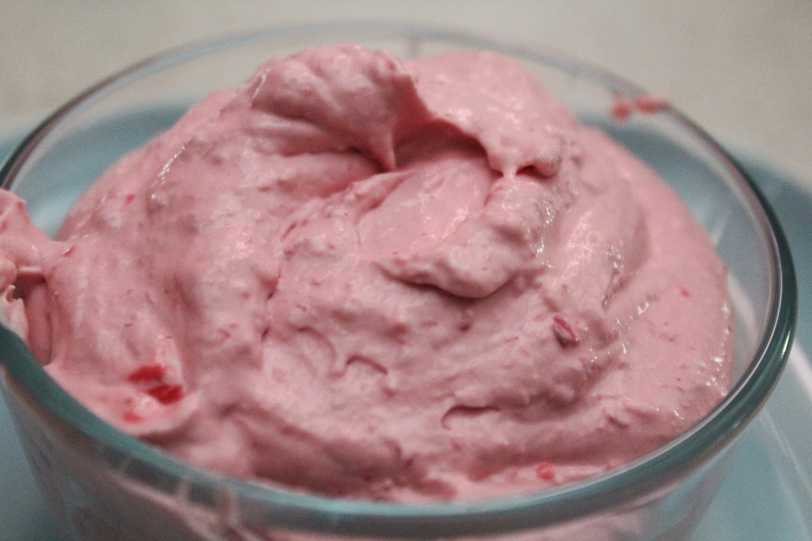 Raspberry Cream Cheese made in the Thermomix