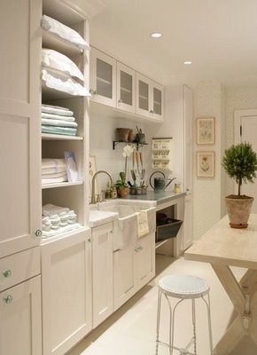 Décor de Provence: A Charming Little Laundry Room...