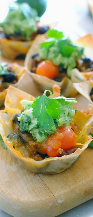 Turkey Taco Cups