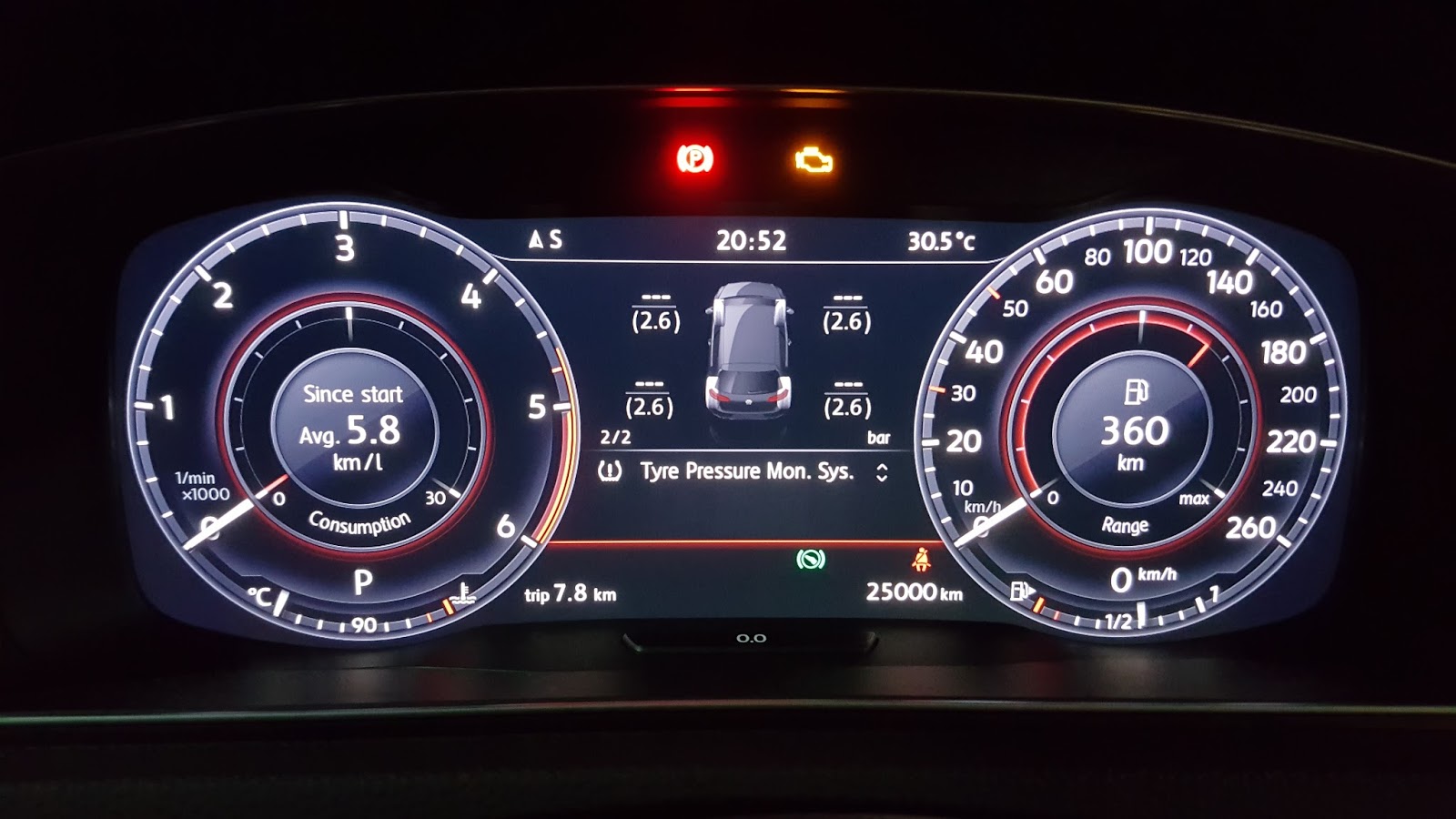 CBX RNS510 & Accessories Active Information Display Retrofitted on Golf 7