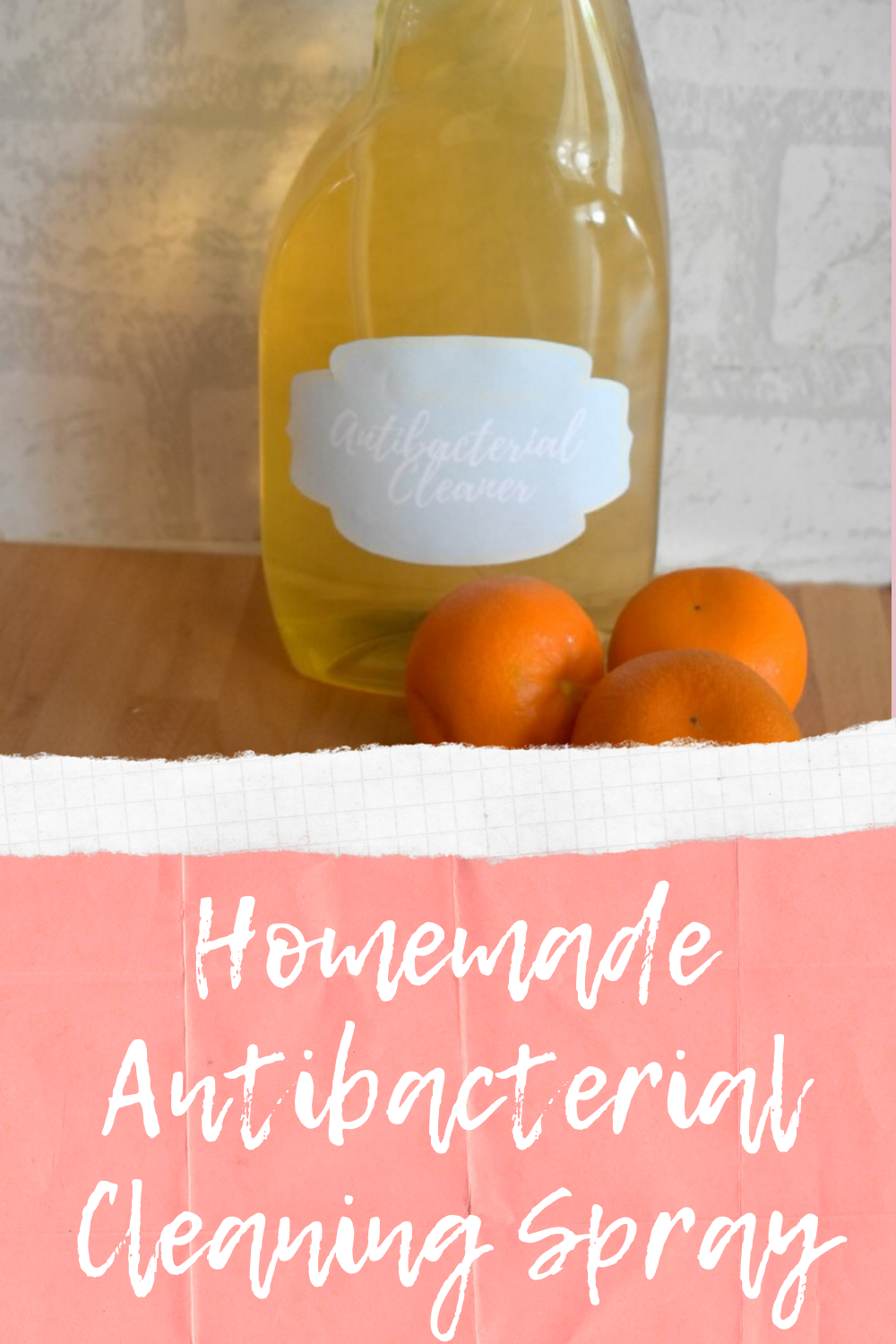 Homemade Antibacterial Cleaning Spray Whimsical Mumblings