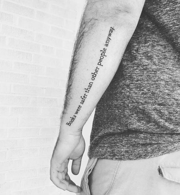 150+ Short Quote Tattoos For Guys (2019) Inspirational Designs | Tattoo ...
