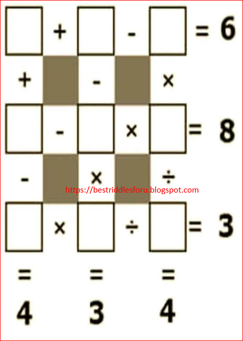 Fun With Numbers Riddle: Find the Missing Number | tricky riddles with