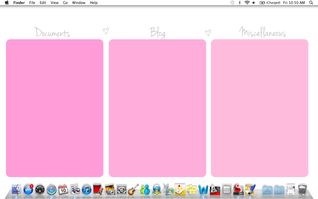 Organizing Your Desktop- A DIY Organizational Ombre Desktop Background ...