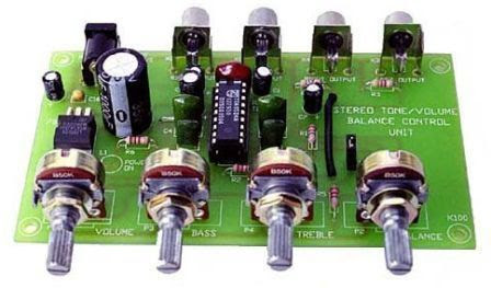 Tips/ Skema Rangkaian Tone Control Dengan Kontrol Balance Sederhana