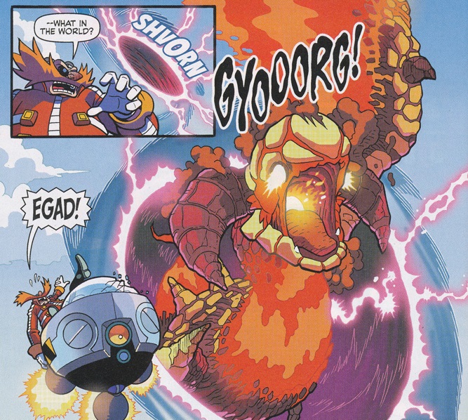 I love how Sonic is such a huge jerk in the Fleetway Comics : r