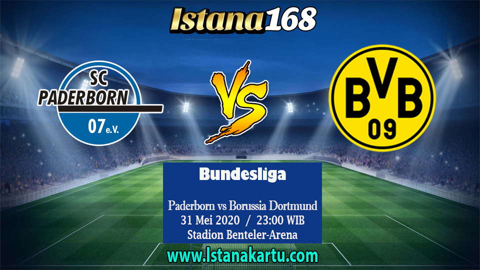 Prediksi SC Paderborn vs Borussia Dortmund 31 Mei 2020