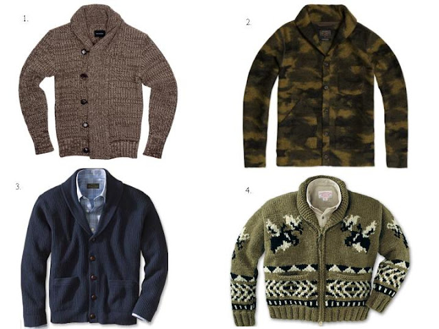4 Shawl Collar Cardigans For The Fall