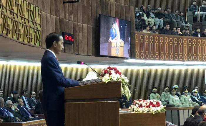 Di Pakistan Presiden Jokowi : Korban Terbanyak, Konflk, Peperangan, dan Aksi Terorisme adalah Umat Islam