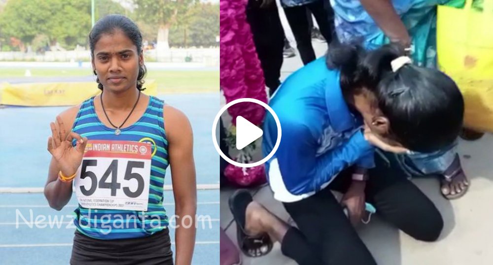 “மகளின் கனவுக்காக மௌனம் காத்த தாய்.. விஷயம் தெரிந்து கதறி அழுத ஒலிம்பிக் வீராங்கனை..!! “மகளின் கனவுக்காக மௌனம் காத்த தாய்.. விஷயம் தெரிந்து கதறி அழுத ஒலிம்பிக் வீராங்கனை..!!