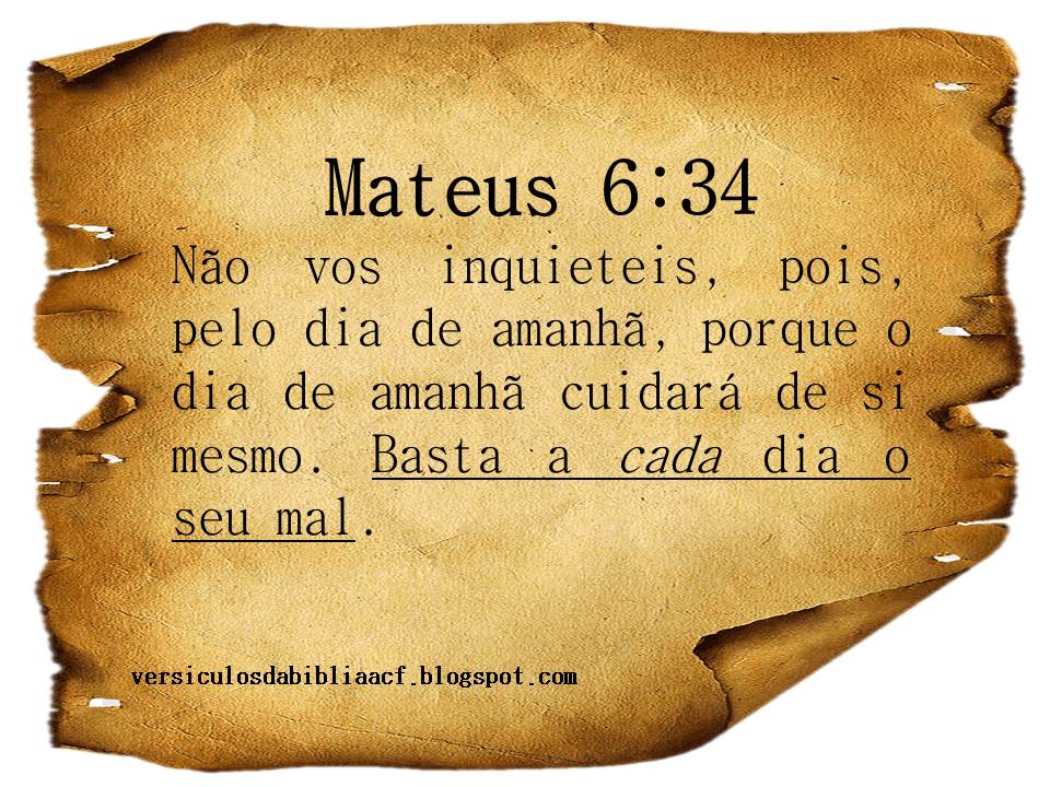 Mateus 6 - ACF - Almeida Corrigida Fiel - Bíblia Online
