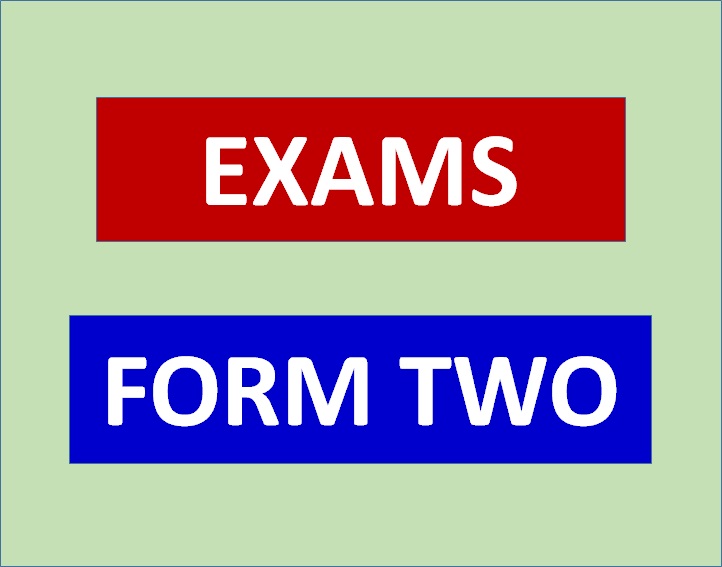 Exams for Form Two Midterm, Terminal and Annual Exams Download All