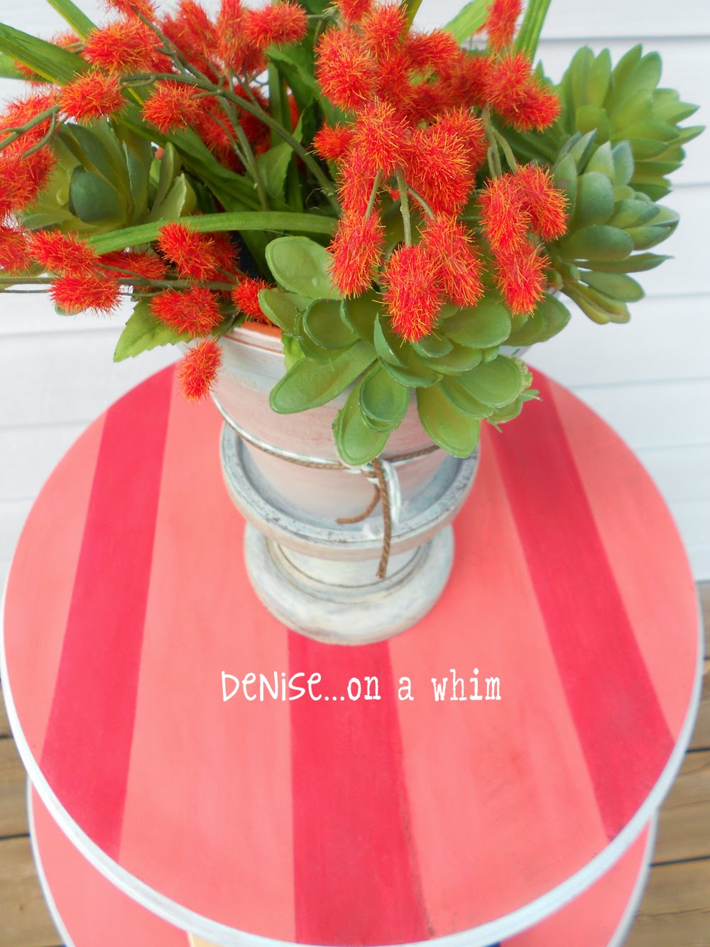 Whimsical Table Makeover from Denise on a Whim