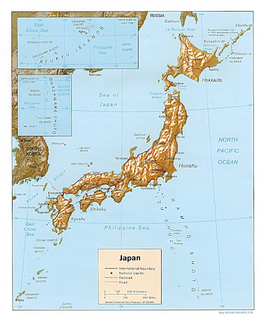 تحميل خرائط اليابان بدقة عالية Japan Maps