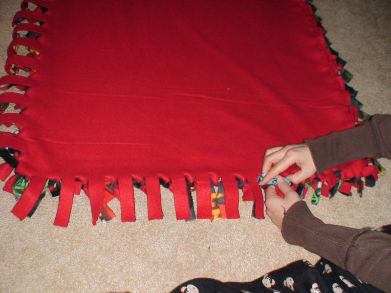 Katie's Kid Crafts Tie Blankets