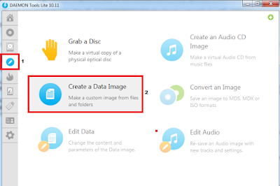 Cara membuat File ISO Menggunakan Daemon Tools Lite Lengkap Dengan Gambar
