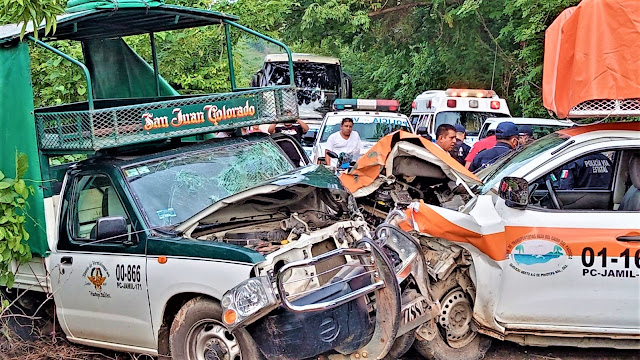 Aparatoso accidente entre pasajeras en la Costa