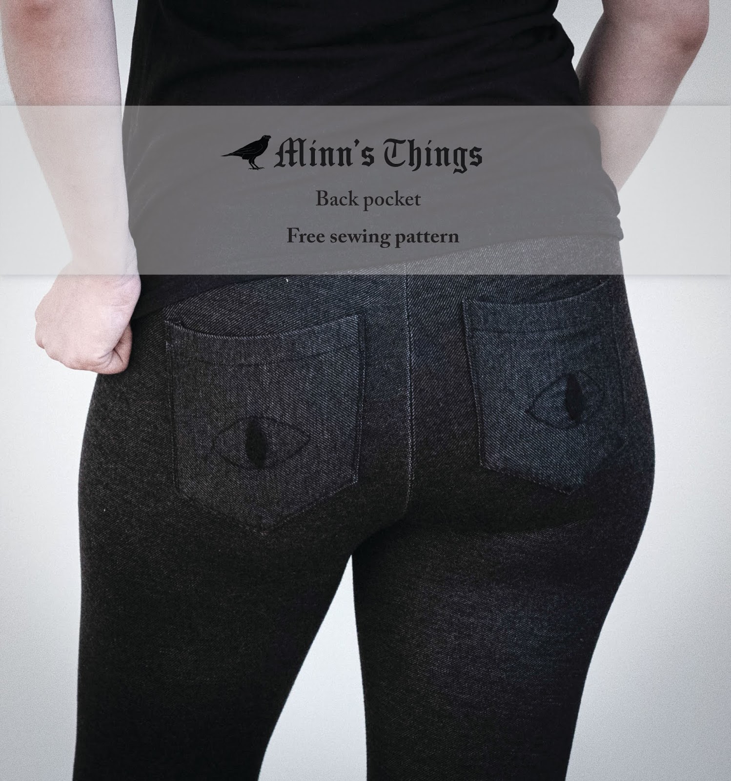 jeans back pocket pattern