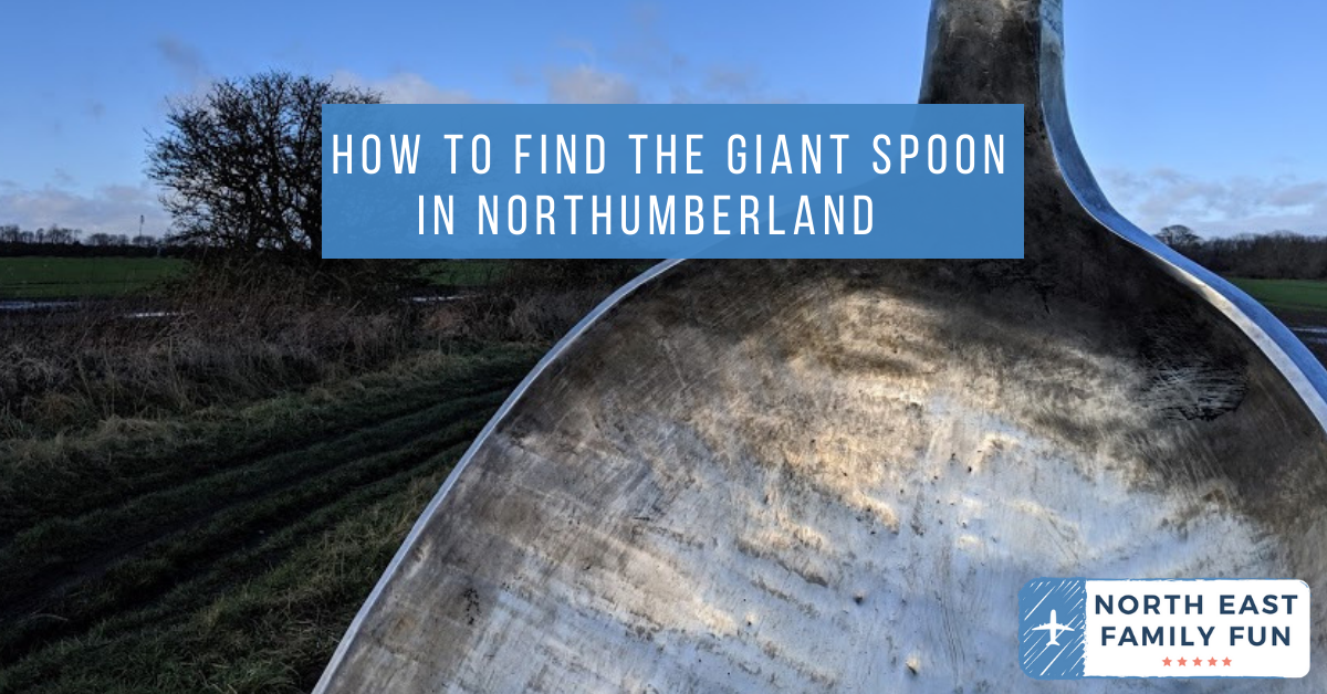 How to find the Giant Spoon in Cramlington, Northumberland