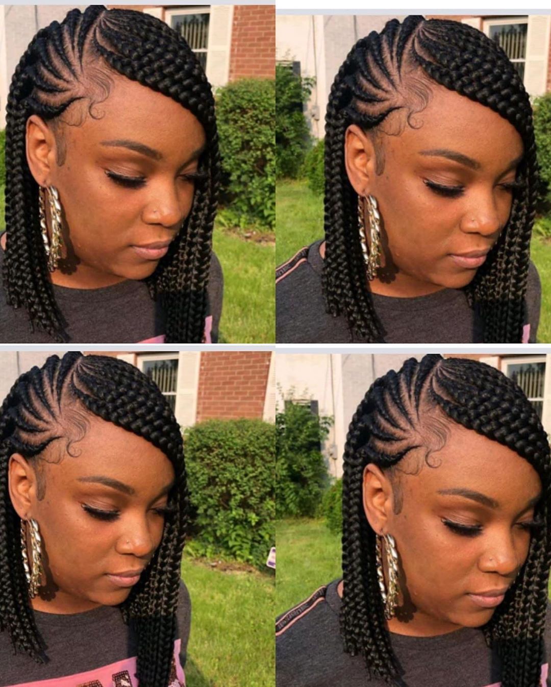 35 Hairstyles braids 2021 female pictures for Medium Length