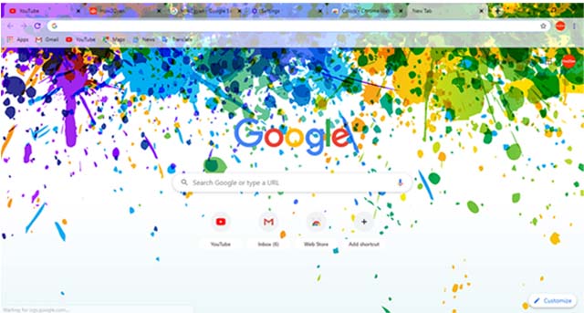 How to change Google Chrome background image How to change Google Chrome background image