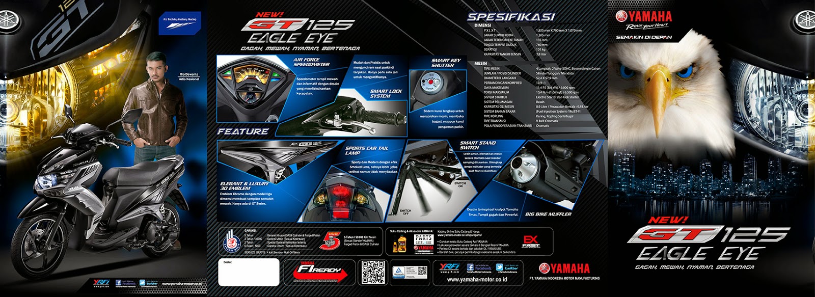 Harga dan Spesifikasi Yamaha GT 2014