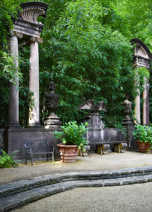 wanderlust ATLANTA Goizueta Gardens Swan House Gardens