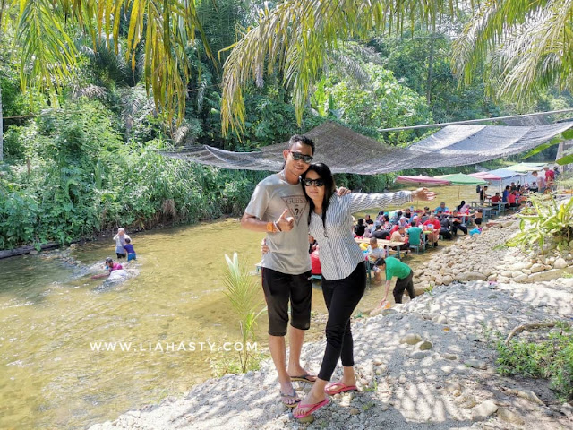 Makan Sambil Mandi Sungai di La Cottage Cafe & Chalet, Kampar, Perak