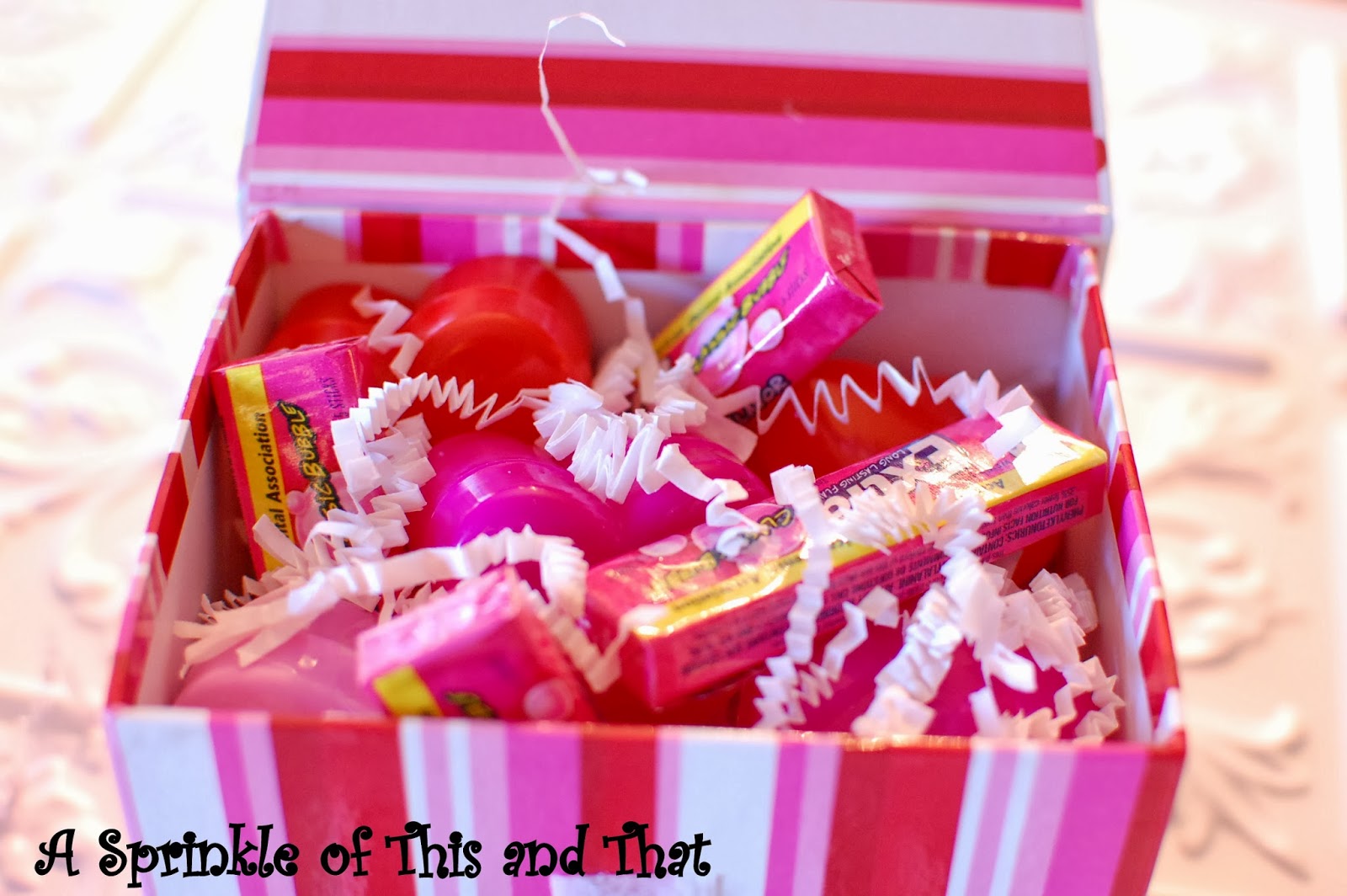 A Sprinkle of This and That: February Care Package Time - Valentine Themed